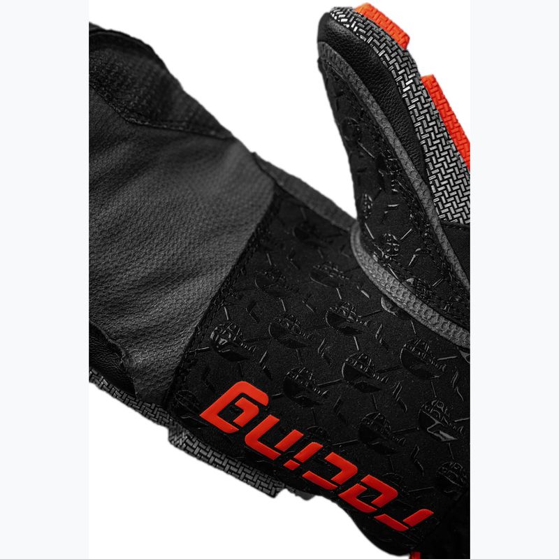 Slidinėjimo pirštinės Reusch Worldcup Warrior GS Mitten black/silver/fluo red 7