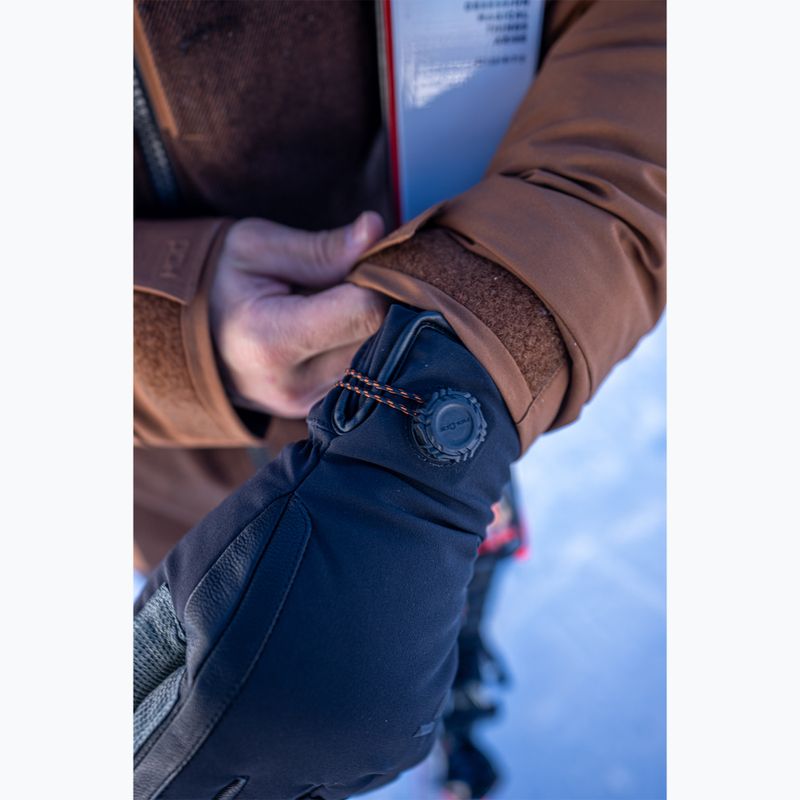 Vyriškos slidinėjimo pirštinės Reusch Explorer Fidlock R-Tex XT black 12