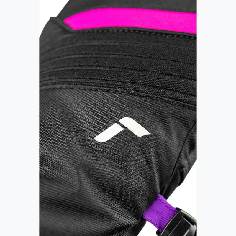 Vaikiškos slidinėjimo pirštinės Reusch Dan R-Tex XT Junior black/pink glo 7