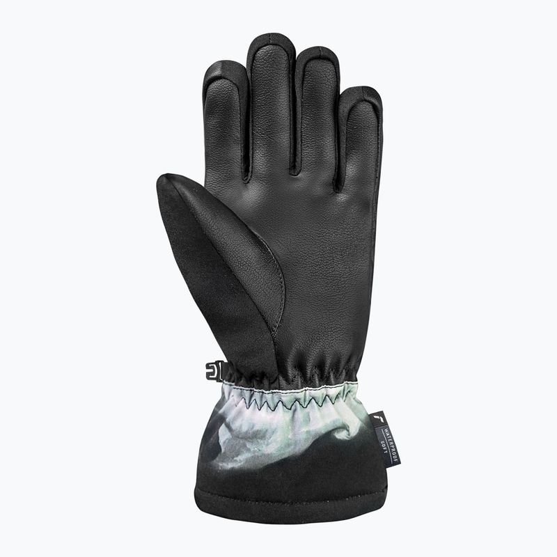Vaikiškos slidinėjimo pirštinės Reusch Carter R-Tex XT blck/silver/fluo red 3