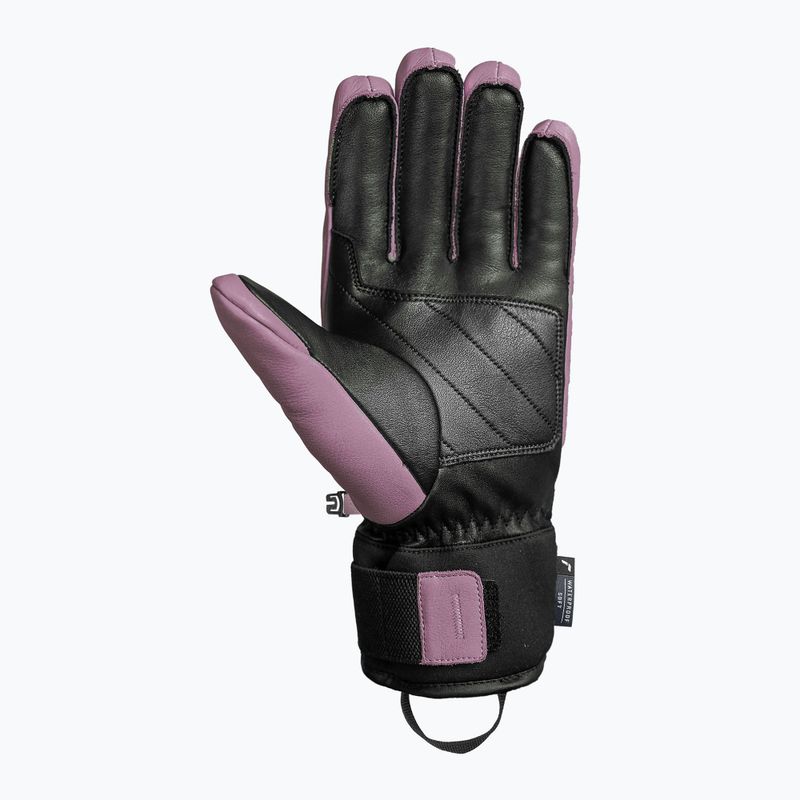 Slidinėjimo pirštinės Reusch Legacy R-Tex XT black/orchid haze 3
