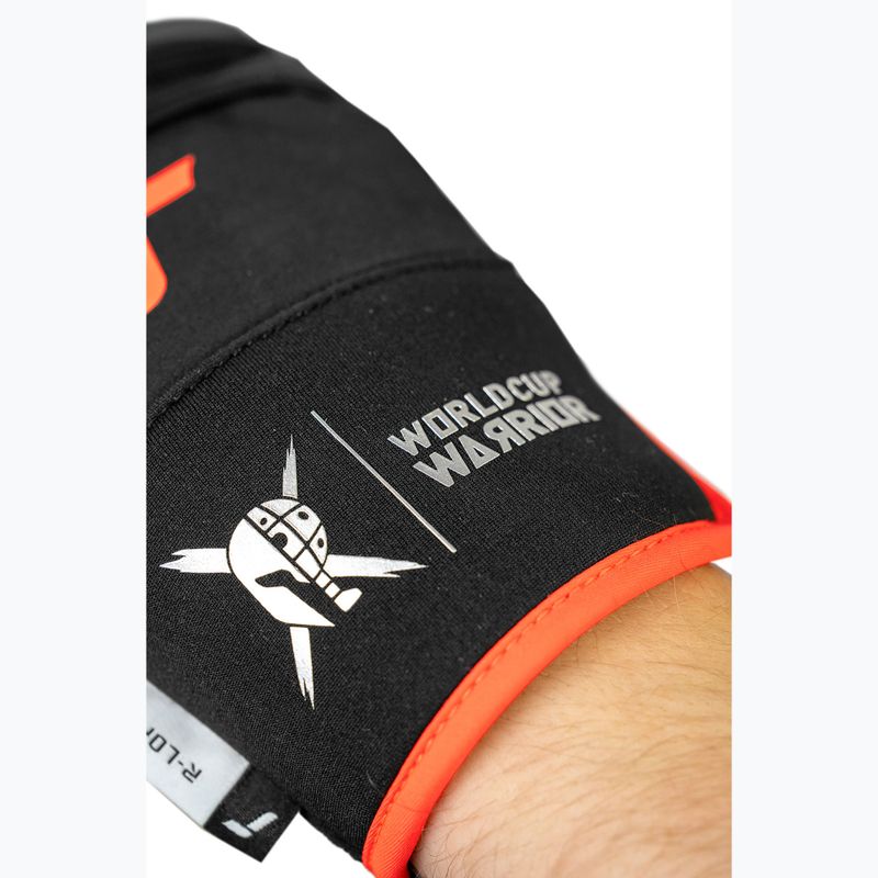 Vyriškos slidinėjimo pirštinės Reusch Alpine Master black/silver/fluo red 8