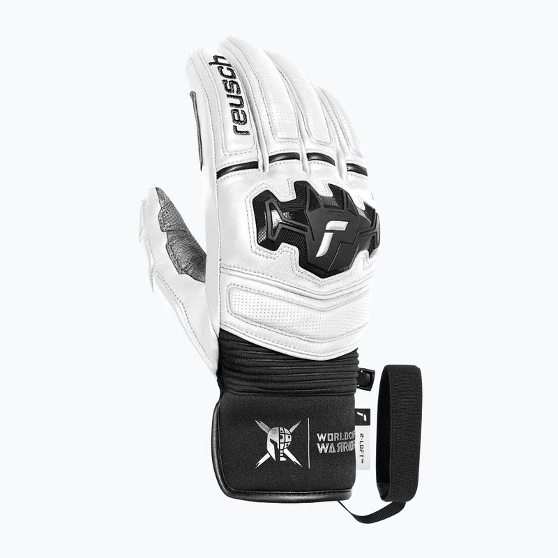 Slidinėjimo pirštinės Reusch Champ white / black 2