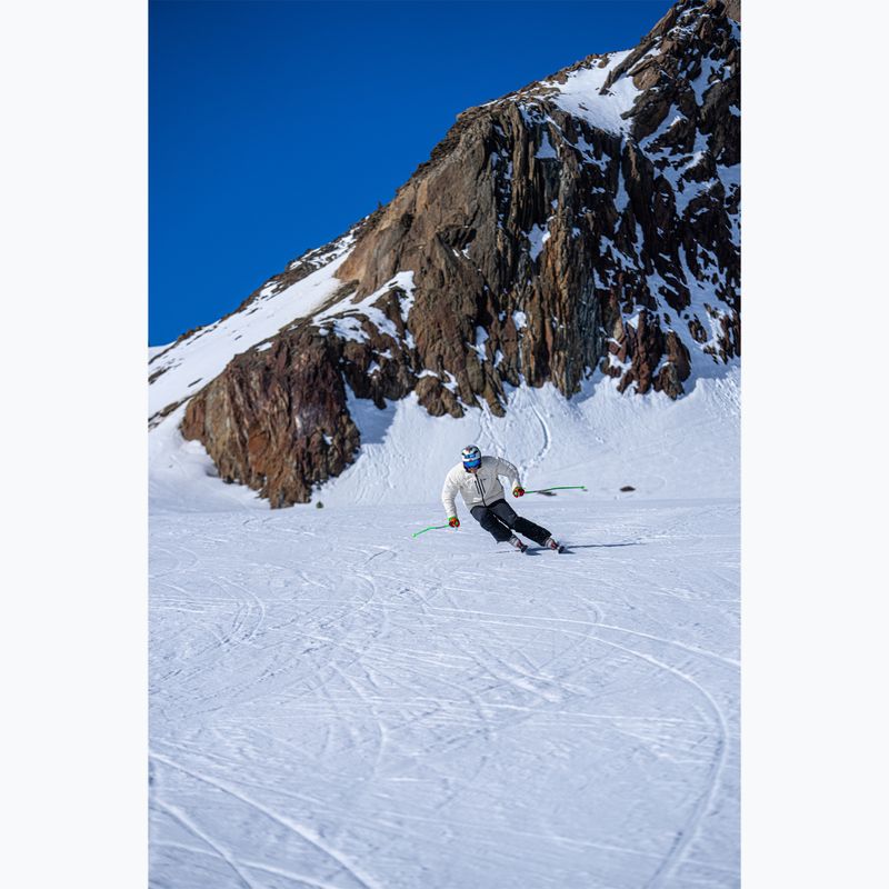 Vyriškos slidinėjimo pirštinės Reusch Ultra black/fluorescent red 5