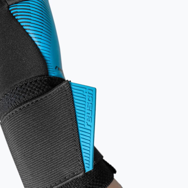 Vartininko pirštinės Reusch Attrakt Aqua Evolution black/shocking orange/aqua blue 7