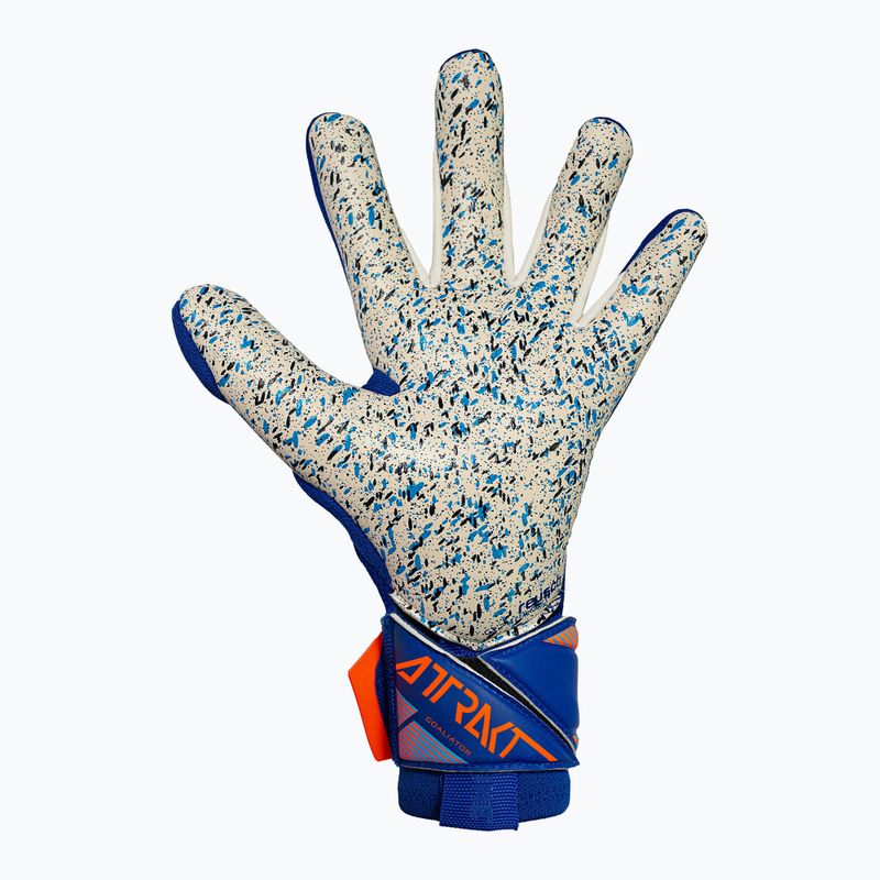 Vartininko pirštinės Reusch Attrakt Freegel Fusion Goaliator sharp blue/shocking orange 3