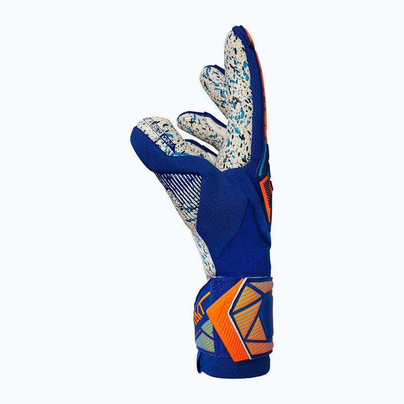Vartininko pirštinės Reusch Attrakt Freegel Fusion Goaliator sharp blue/shocking orange 4