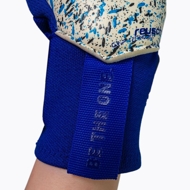 Vartininko pirštinės Reusch Attrakt Freegel Fusion Goaliator sharp blue/shocking orange 8