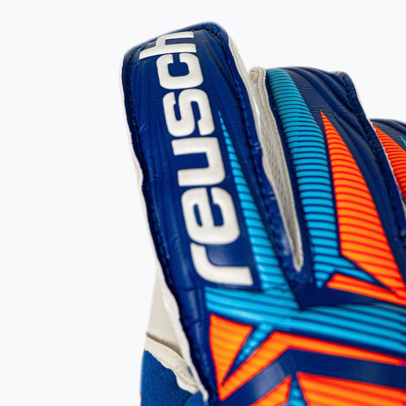 Vartininko pirštinės Reusch Attrakt Duo Evolution sharp blue/white/shocking orange 6