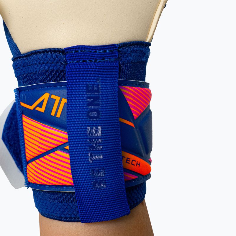 Vartininko pirštinės Reusch Attrakt Duo Evolution sharp blue/white/shocking orange 8