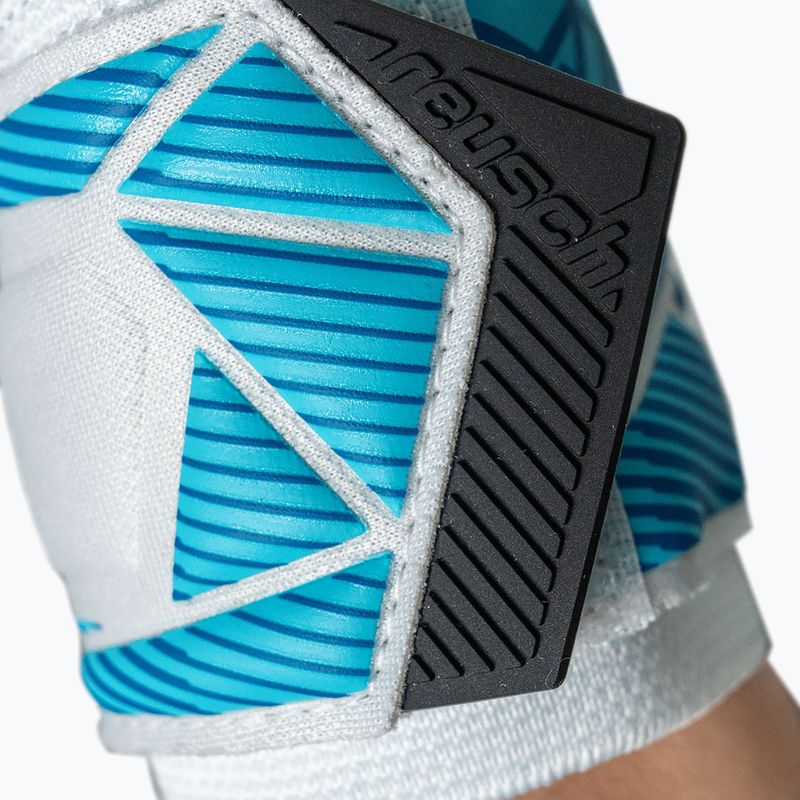 Vartininko pirštinės Reusch Attrakt SpeedBump white/light blue 8