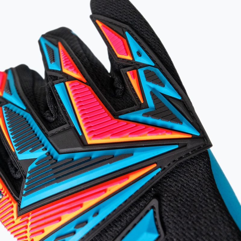 Vartininko pirštinės Reusch Attrakt Freegel Aqua black/shocking orange/aqua blue 6