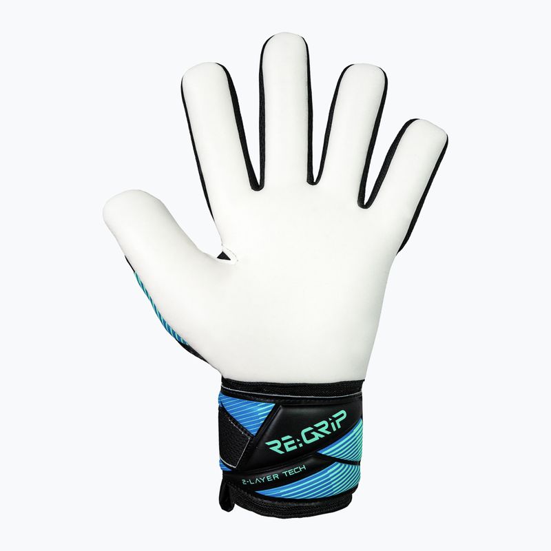 Vartininko pirštinės Reusch Attrakt RE:GRIP NC black/ocean light 4