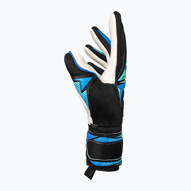 Vartininko pirštinės Reusch Attrakt RE:GRIP NC black/ocean light 5
