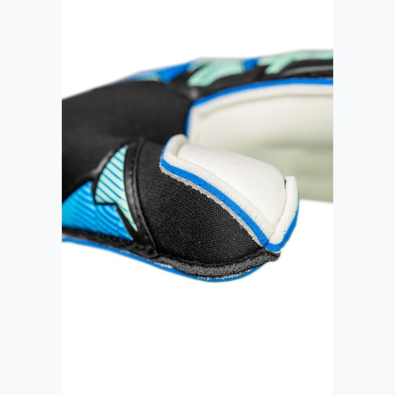 Vartininko pirštinės Reusch Attrakt RE:GRIP Evolution black/ocean light 7