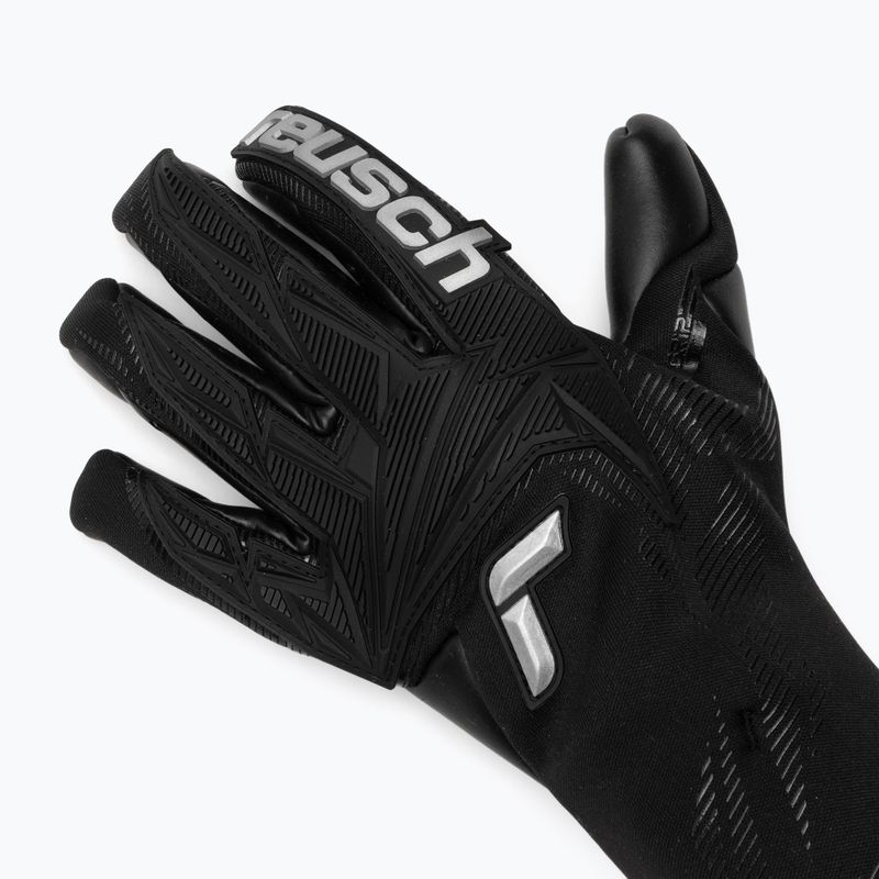 Vartininko pirštinės Reusch Attrakt Duo Strapless black/silver/black 4