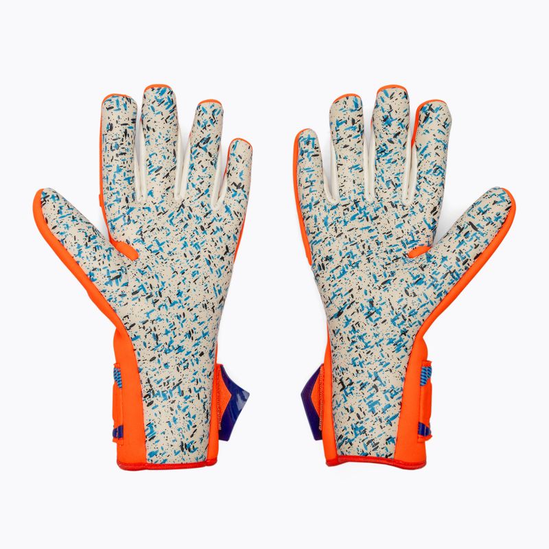 Vartininko pirštinės Reusch Attrakt Freegel Fusion shocking orange/blue 3