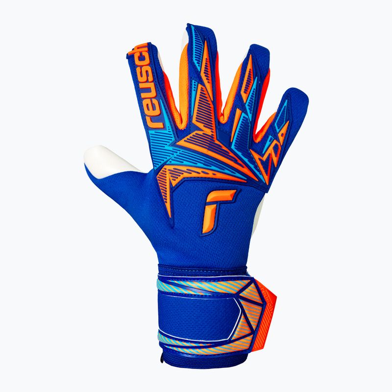 Vartininko pirštinės Reusch Attrakt Freegel Advance sharp blue/shocking orange 2