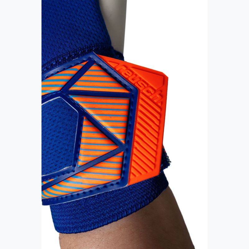 Vartininko pirštinės Reusch Attrakt Freegel Advance sharp blue/shocking orange 7