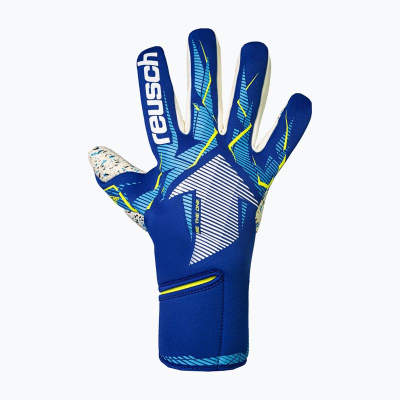 Vartininko pirštinės Reusch Fastgrip Fusion sharp blue/white 2