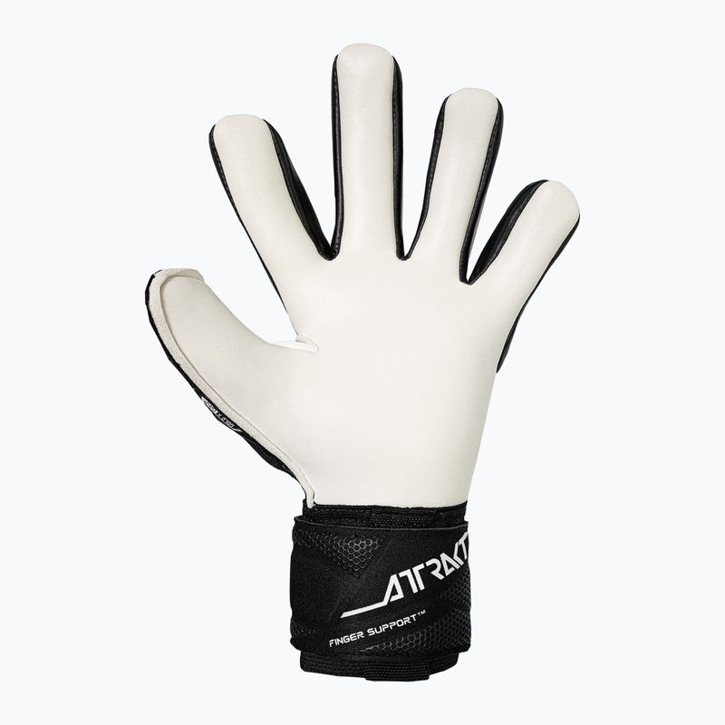 Vartininko pirštinės Reusch Attrakt Gold X NC Finger Support black/white 3