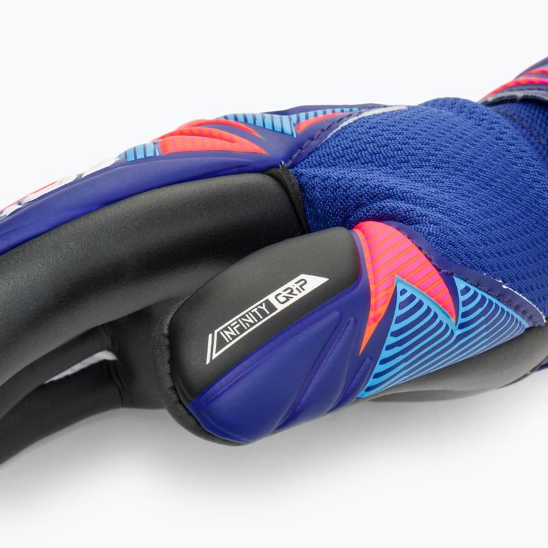 Vaikiškos vartininko pirštinės Reusch Attrakt Infinity Evolution NC Junior sharp blue/shocking orange/black 5