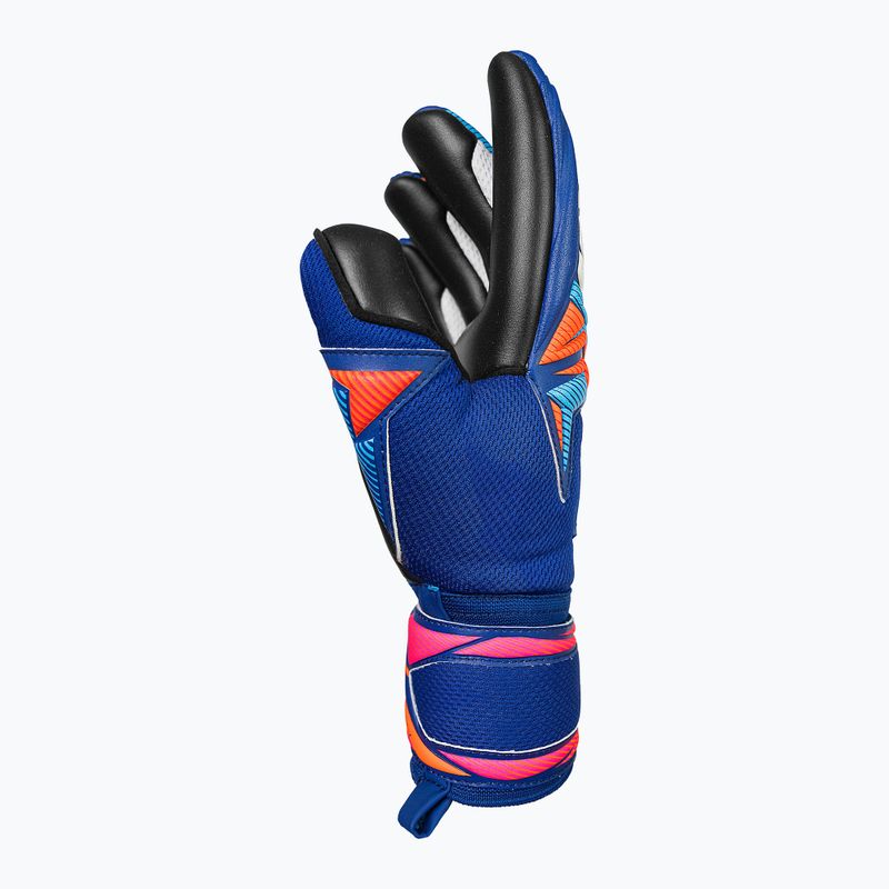 Vartininko pirštinės Reusch Attrakt Infinity Evolution NC sharp blue/shocking orange/black 4