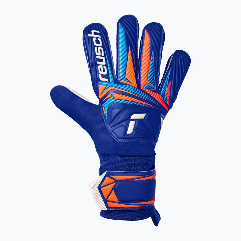 Vartininko pirštinės Reusch Attrakt Starter Solid sharp blue/white/shocking orange 2