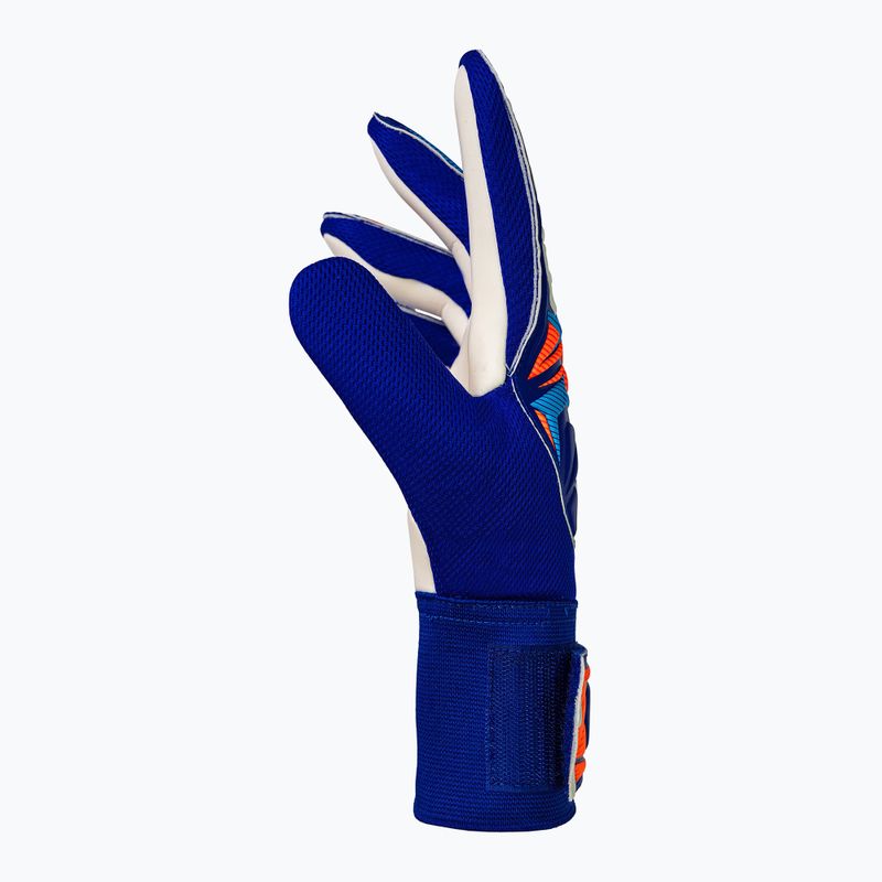 Vartininko pirštinės Reusch Attrakt Starter Solid sharp blue/white/shocking orange 4