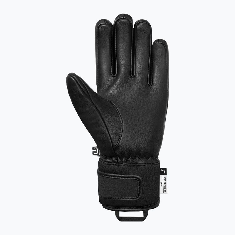 Moteriškos slidinėjimo pirštinės Reusch Charlize R-Tex XT black/steel gray/silver 3