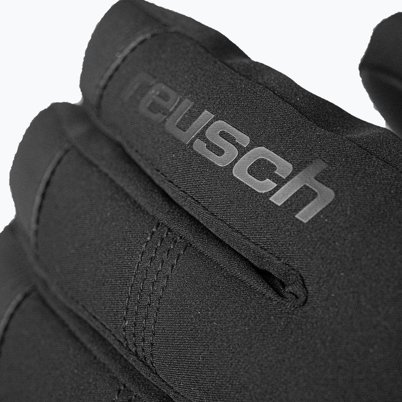 Slidinėjimo pirštinės Reusch Morris GORE-TEX black/fire red 5