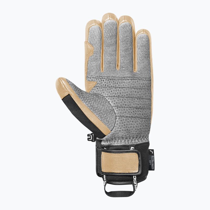 Slidinėjimo pirštinės Reusch Alpine Heritage tan / black 3