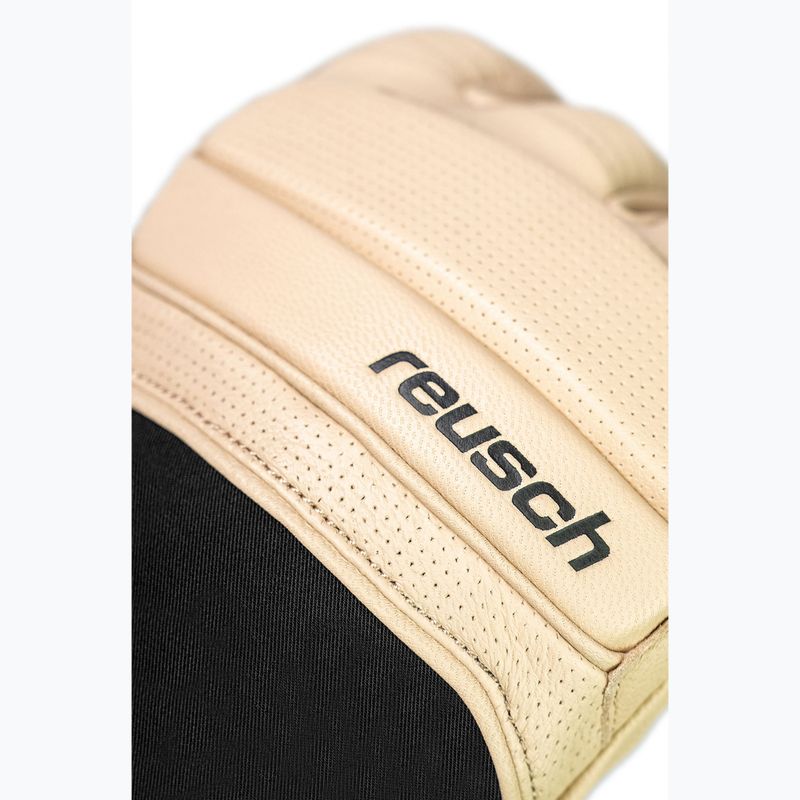 Slidinėjimo pirštinės Reusch Alpine Heritage tan / black 4