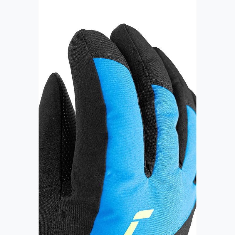Vaikiškos slidinėjimo pirštinės Reusch Wonder R-TEX® XT Junior blck/bril blu/safety yell 4