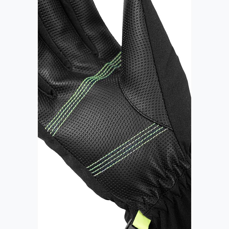 Vaikiškos slidinėjimo pirštinės Reusch Wonder R-TEX® XT Junior blck/bril blu/safety yell 7