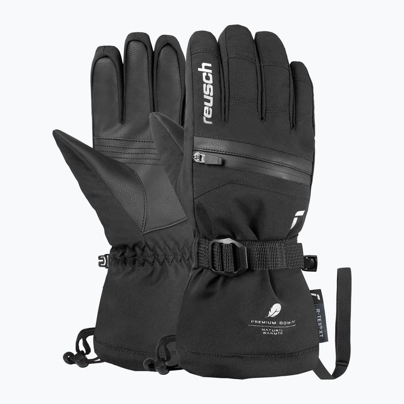 Vaikiškos slidinėjimo pirštinės Reusch Lan R-Tex XT black/silver