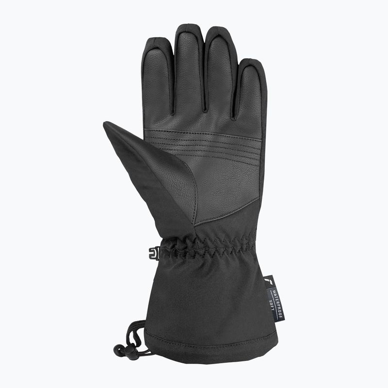 Vaikiškos slidinėjimo pirštinės Reusch Lan R-Tex XT black/silver 3
