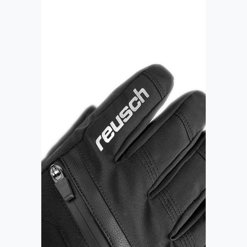 Vaikiškos slidinėjimo pirštinės Reusch Lan R-Tex XT black/silver 4