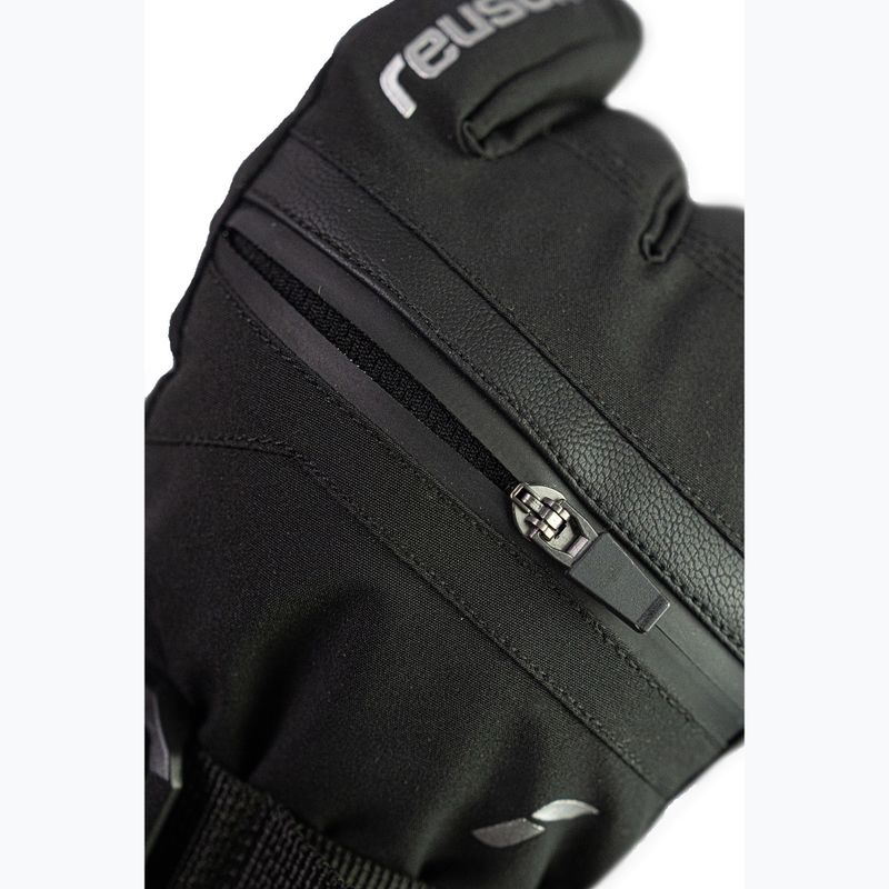 Vaikiškos slidinėjimo pirštinės Reusch Lan R-Tex XT black/silver 5