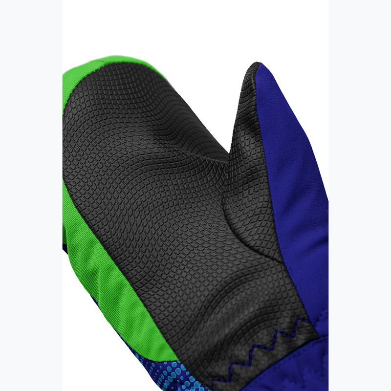 Vaikiškos slidinėjimo pirštinės Reusch Maxi R-Tex XT Mitten surf the web/green gecko 5