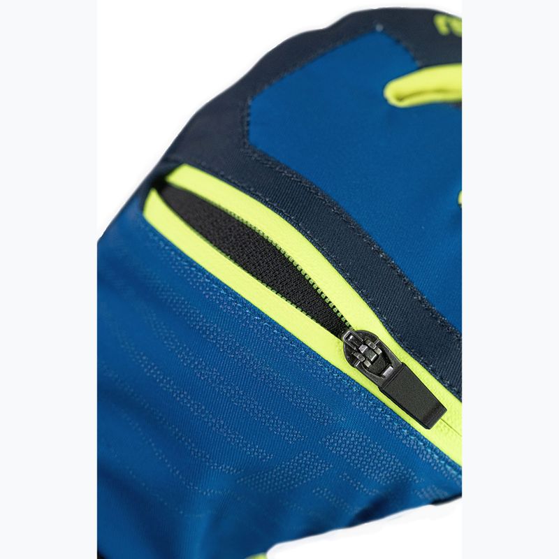 Vaikiškos slidinėjimo pirštinės Reusch Leo R-Tex XT black/imperial blue/safety yellow 5