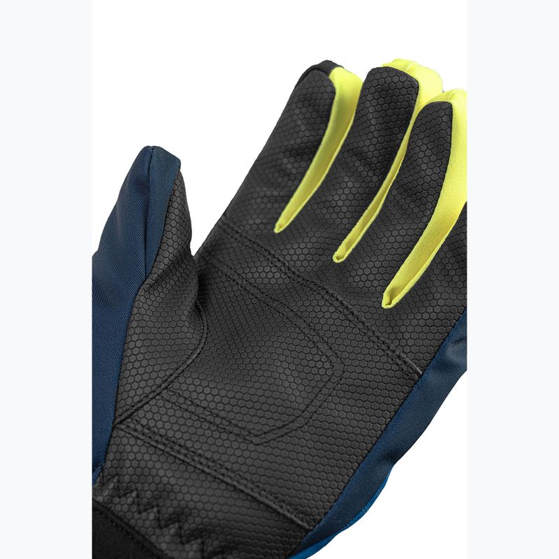 Vaikiškos slidinėjimo pirštinės Reusch Leo R-Tex XT black/imperial blue/safety yellow 6