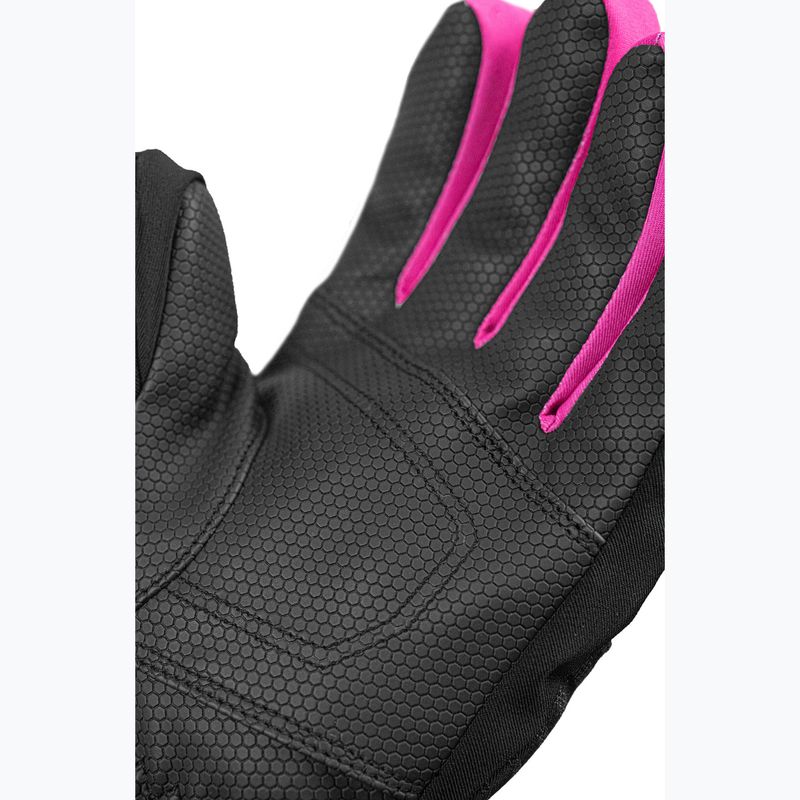 Vaikiškos slidinėjimo pirštinės Reusch Leo R-Tex XT black/black melange/pink glo 7