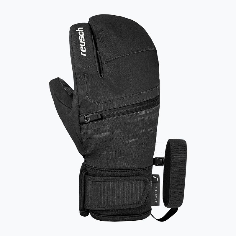Vaikiškos slidinėjimo pirštinės Reusch Leo R-Tex XT Lobster black/white 2