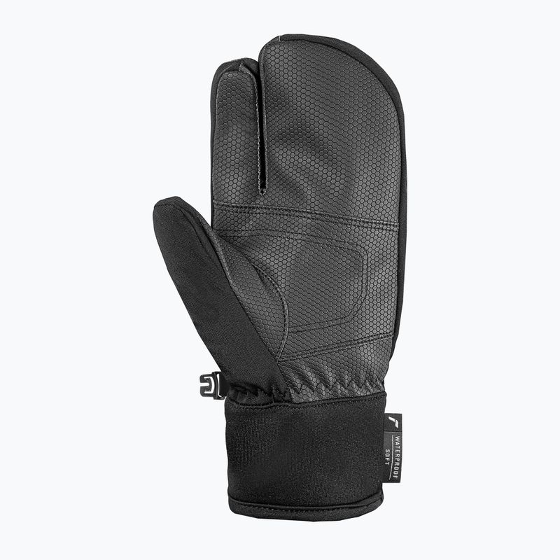 Vaikiškos slidinėjimo pirštinės Reusch Leo R-Tex XT Lobster black/white 3