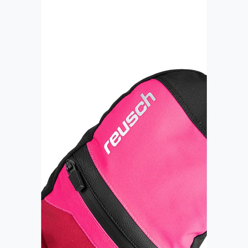 Vaikiškos slidinėjimo pirštinės Reusch Lan R-Tex XT Mitten cerise/pink glo 4