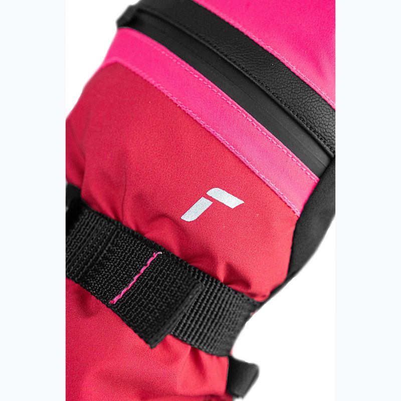 Vaikiškos slidinėjimo pirštinės Reusch Lan R-Tex XT Mitten cerise/pink glo 6