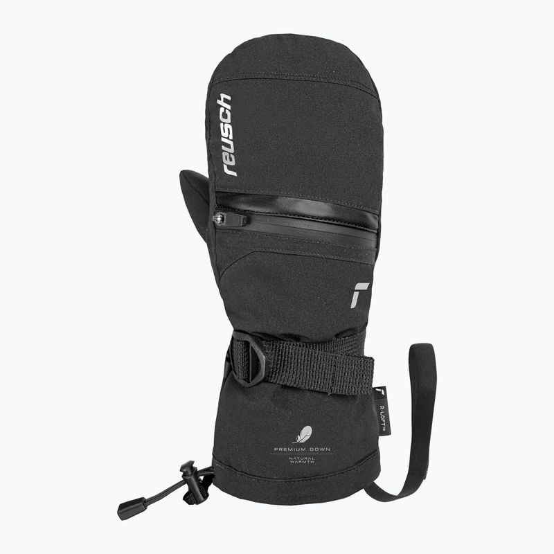 Vaikiškos slidinėjimo pirštinės Reusch Lan R-Tex XT Mitten black/silver 2