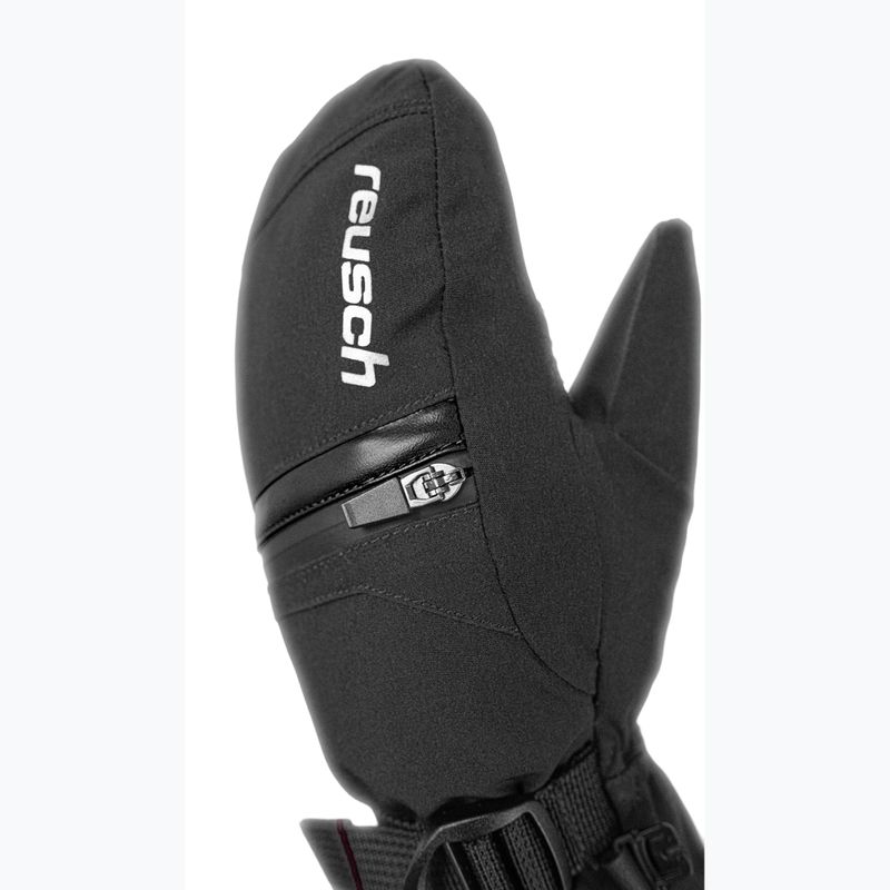 Vaikiškos slidinėjimo pirštinės Reusch Lan R-Tex XT Mitten black/silver 4