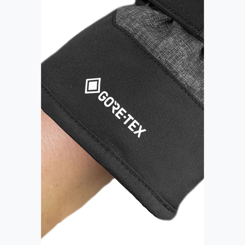 Vaikiškos slidinėjimo pirštinės Reusch Rocket GORE-TEX black/black melange/fire red 7